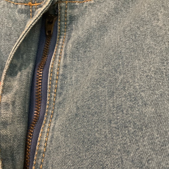 VTG MAINSTREET BLUES High Rise Jeans WOMEN'S 14 Blue Light Wash Elastic Waist - Picture 7 of 7